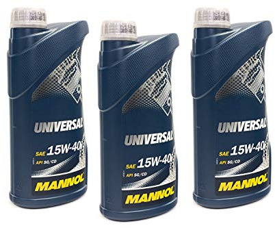 Motoröl MANNOL 15W-40 Universal API SG/CD 3 Liter