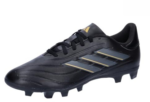 adidas Unisex Adulto Copa Pure II Club Football Boots Flexible Ground, Core Black/Carbon/Gold Met, 43 1/3 EU