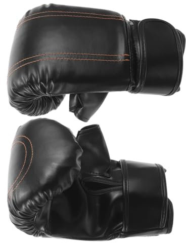 Toddmomy 1 Paar Fingerlose Boxhandschuhe Kampfsporthandschuhe Badetaschenhandschuhe Siegerboxhandschuhe Karate-Handschuhe Boxhandschuhe Boxzubehör Pu Haupt Boxsack Männer Und Frauen