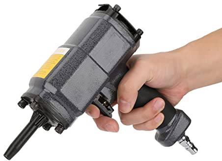 XTevu NP-50 Nagler-Zugpistole, pneumatischer Nagelzieher, Stubbs Nagelzieher, Elektropistolen, Lufttackerpistole, Nagelentferner, Lufttacker, Elektrowerkzeuge, Kompressor-Set