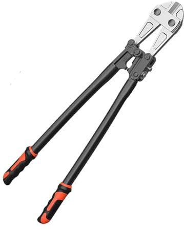 14 Inch Bolt Cutter, Heavy Duty Forged T8 Steel Blade Wire Cutters for Chains, Metal, Screws, Rivets & Fences, Ergonomic Rubber Grip Handle for Industrial Use & DIY Projects