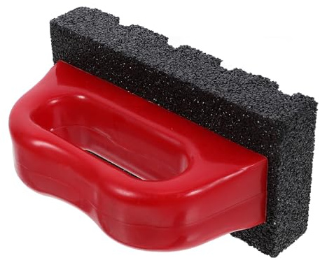 Operitacx Strumento per la Pulizia Mattoni e Levigatrice per Cemento con Impugnatura Ergonomica, Blocco di Levigatura Resistente per Riparazione Mattoni e Manutenzione Muratura, Attrezzo