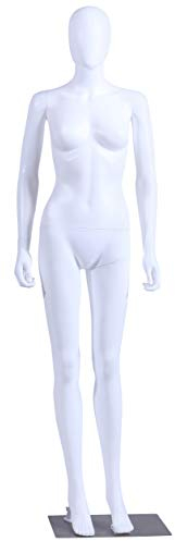 TonHan Schaufensterpuppe Schaufensterfigur weibliche Schaufensterpuppen FC+7 weiß