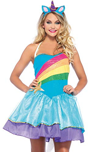 LegAvenue W40015 kostym, dam, Multicolor, S/M