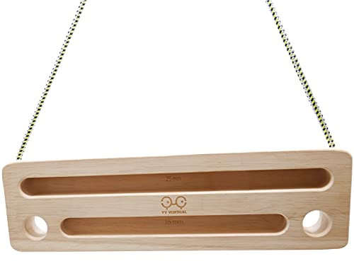 YY Vertical Travelboard Trainingsbrett aus Holz zum Klettern, one Size