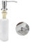 Sink Soap Dispenser Kitchen, 350ml Kitchen Built-in Stainless Steel Dispenser for Sink, Refillable Soap Dispenser with 360° Rotation Pump for Kitchen Sink