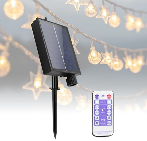Solar String Light Control Box Automatico Impermeabile Regolabile Luminosità Lampada Solare String Circuito Pannello Solare Catena Luci Esterna con Pannello Solare Regolabile