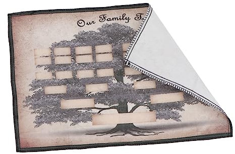 jojofuny 3 Stk Stammbaumdiagramm Genealogie-poster Arbeitsheft Stammbaum Geschenke Stammbaum Wanddekoration Diagramm Der Familiengeschichte Leere Ahnentafel Handschrift Schmücken Segeltuch