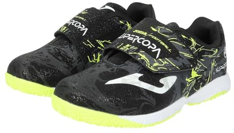 Joma Football Junior Super Cup JR 2401. Blck., Black/White, 10 UK