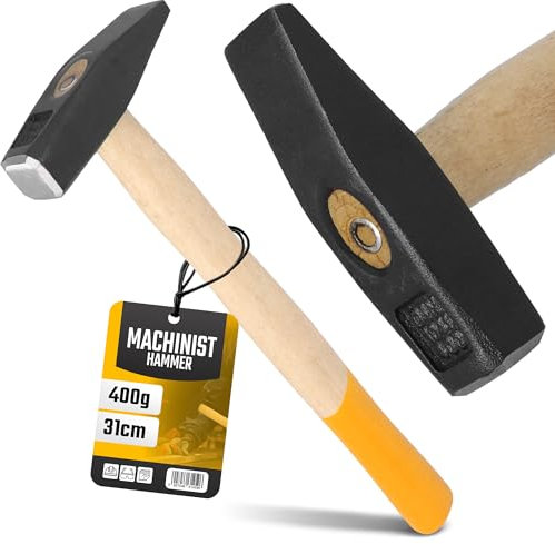 Marteau Serrurier 400 G Manche Bois Robuste Acier Forgé Tête Ergonomique Confort Utilisation Longue Durée Atelier Métal Outils Professionnels Précision Travail