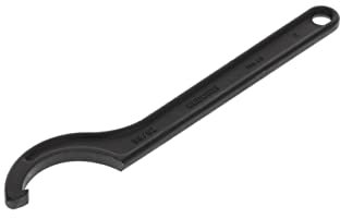 GEDORE Hook spanner with lug, for Slotted nuts, AF 58-62 mm, Tip dia. 5 mm, Ratchet spanner, 40 58-62