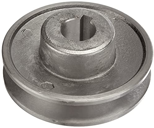 Ribitech 01639 Riemenscheibe aus Aluminium, Durchmesser 80 mm