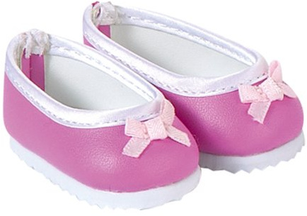 Corolle - T4560 -Mademoiselle Corolle - Chaussures pour Poupée de 36 cm - Rose Foncé
