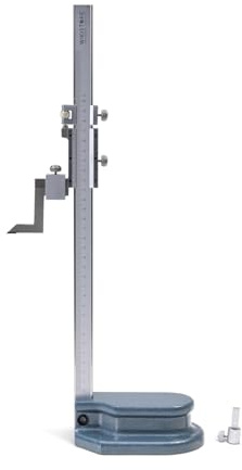 WIKISTORE TRUSCHINO PROFESSIONALE 300X0,02 mm, Truschino in Acciaio con Vite Micrometrica e Punta in Metallo Duro, Attrezzo da Lavoro Preciso, Robusto e Resistente