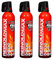 IWH - Spray extintor de incendios de 750 ml | Extintor de espuma compacto A+F ideal para camping, coche, casa y tiempo libre | pequeño spray extintor ideal también para viajes | Contenido: 3 x 750 ml