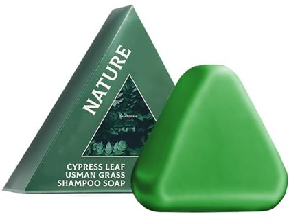 Jabón de Champú Sólido Natural Natural Plant-Based Solid Shampoo, Crema Espumosa Rich Lather, Ideal para Viajes Travel-Friendly for All Hair Types, Suave con el Cabello y Cuero Cabelludo(1 Unidad)