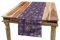 ABAKUHAUS Schneeflocke Tischläufer, Weihnachten Blumen, Esszimmer Küche Rechteckiger Dekorativer Tischläufer, 40 x 180 cm, Lavendel Violett