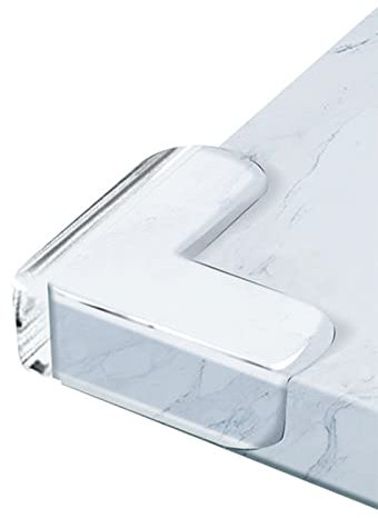 LEZQHB Clear Corner Protectors for Kids, 20 Packs Baby Proofing Corners Child Safety Corner Guards with Strong Acrylic Adhesive for Furniture Against Sharp Corners