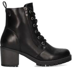 Etika 30537 Negro BOTIN HEBILLAS Tacón medio