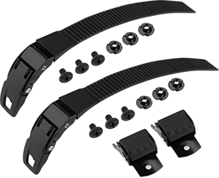 NIDONE 2pcs Ersatz Inline Roller Skating Schuhe Energiegurt mit Schnalle Schrauben Accessoire Teil, universelle Schnalle Langlebiger Inline Roller Skate Schuhe Energiemittel Skates Reparaturzubehör