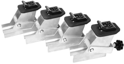 Autobest 4 Adaptateurs Jantes Moto pour Machine à pneus