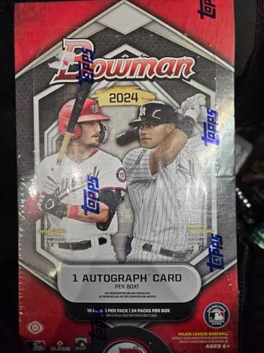Bowman Baseball Hobbybox 2024: 240 Baseballkarten, MLB, Baseball Card Box