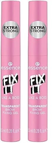 Essence - Gel Fixateur de Sourcils Transparent Fix It Like a Boss (Lot de 2)