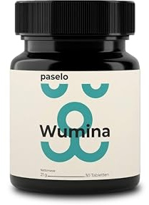 paselo® Wumina – Wurm-Kraut Tabletten für Hunde – für eine stabile Darmflora & EIN gutes Bauchgefühl – kein Anthelminthikum