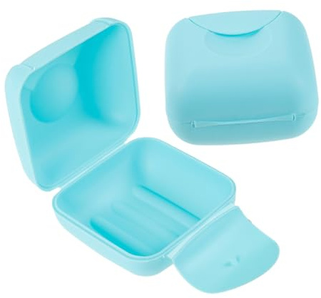 VICASKY 2 pièces Boîte de Rangement pour Coupes Menstruelles Portable Petite Boîte de Protection Résistante à Haute Température Étui Léger et Facile à Nettoyer pour Transport Extérieur