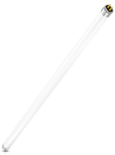 Ddlisu Tubi Fluorescenti T5 13W 517mm,T5 Tubo Luminoso a Risparmio Energetico, Lampadine CFL Bianco Freddo 4000K, Attacco G5 a 2 pin, per Luci di Emergenza e Luci a Striscia, 1 Pezzi