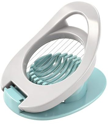 Desenda Egg Slicer Easy to Clean Egg Cutter with Stainless Steel Wire for Kitchen Soft Fruit, Strawberrys Kiwis Sandwiches Salads