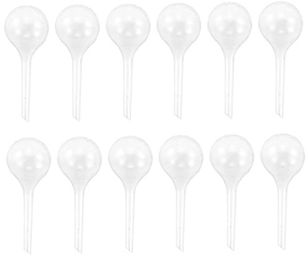 Beauneo 12 PièCes Plante Arrosage Ampoules Automatique Auto-Arrosage Globes en Plastique Boules Jardin Dispositif d'eau Arrosage Ampoules pour Plante