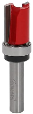 Freud Fresa per rifilare a taglienti diritti in metallo duro HW con cuscinetto. Codolo gambo A=8 mm, diametro di taglio D=16mm, altezza di taglio h=20 mm, F03FR02005-50-10308P