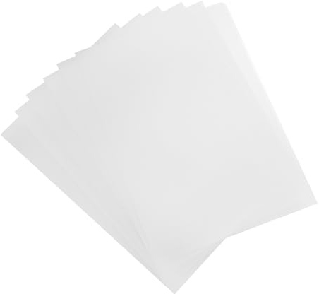 PATIKIL 20 Mil Clear PVC Binding Covers, 10 Pcs Front View Protector Un-Punched A4 Letter Size for Presentation, Report, Paper, Business Office Supply Document, Semi Transparent