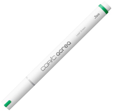 Copic acrea 011, Leaf green, paint marker with water and pigment-based ink, line width 0.8-1.2 mm