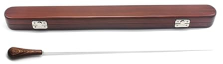 Fubdnefvo Mallette de chef d'orchestre haut de gamme en bois Cloud Mountain