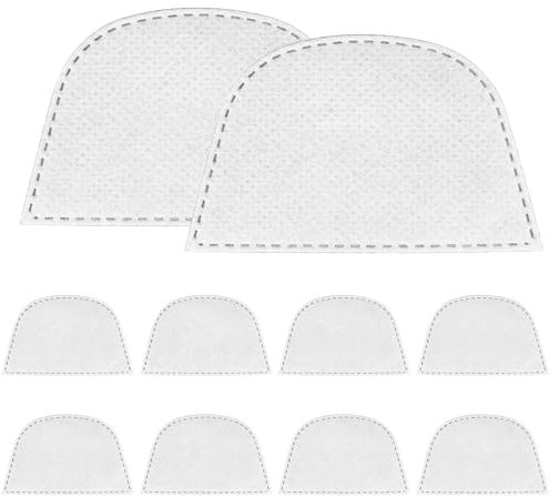 FORNORM Anti-Fog Protective Cover, Full Face Shield Dust Masks for Sanding Adjustable Breathable, Face Visor Shield for Male Female (Filter Pads-10PC)