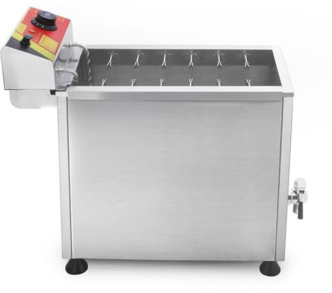 CWCQGH Máquinas para Hacer Perritos Calientes, freidora de Salchichas con Queso y Gran Capacidad con 12 Ganchos, máquina eléctrica para Hacer Salchichas con Queso y Aperitivos