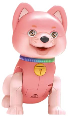 Cane elettronico - Animale domestico strisciante elettrico realistico giocattolo interattivo elettronico per bambini fidanzata adulti ragazze ragazzi compleanno San