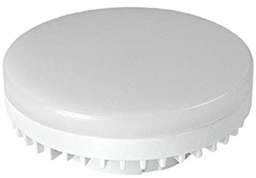 Riuulity GX53 Puck Light GX53 LED Light 7W 700lm Éclairage Doux Économie D'énergie égale à une Ampoule de 50W avec Base à Visser Facile pour Sous-Armoire, Armoire, Cuisine