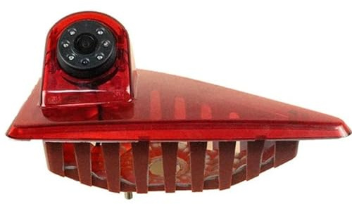 Reservkamera för Master 2010-2016 AHD 1080P guldlins bromsljus bakifrån kamerasensor omvänd kamera signal omvänd kamera (svart lins) (12 V/svart lins)