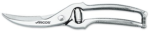 ARCOS Ecopro Forbici da Cucina per Pollo in Acciaio Inossidabile Forgiato 250millimetri Forbici per Tagliare Uccelli come Pollo e Tacchino Colore Argento