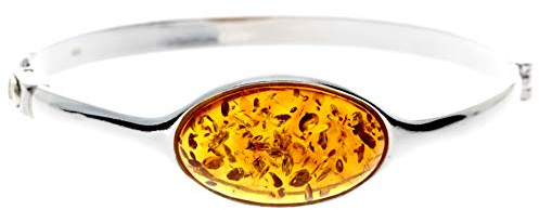 SilverAmber - Damen - Silber Armband mit Bernstein - GL510