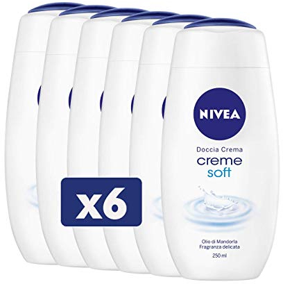 Nivea Creme Dusche, 6er Pack (6 x 250 ml) Softcreme