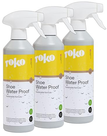 Toko - Juego de 3 productos impermeabilizantes para zapatos y cuidado de zapatos