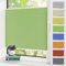 Zarnan Plissee Klemmfix ohne Bohren Grün 90x120cm(BXH) UV-Schutz Fenster Plissee innen Plisseerollos ohne Bohren Faltrollo mit Klemmträger easyfix Jalousie Sichtschutz und Sonnenschutz