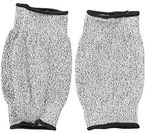 Kuuleyn Gants Résistants Aux Coupures, 1 Paire De Gants De Travail à Manches Longues Anti-Abrasion HPPE pour Bras De Sécurité(20cm)