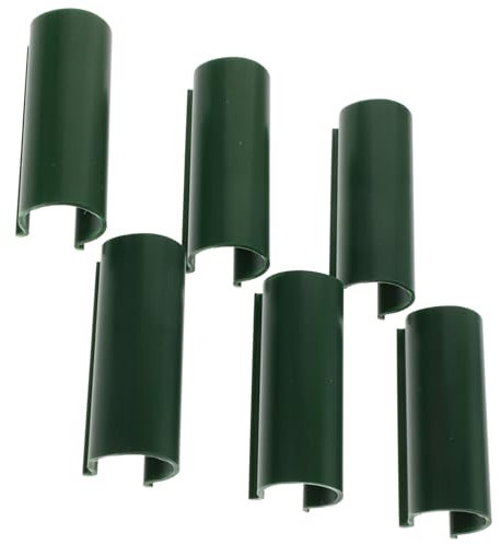 TOYANDONA 32piezas Abrazaderas Para Invernadero Pinzas Para Plantas De Kit Para Invernaderos Fijación De Película Para Tubos De Pvc Jardín y