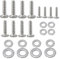 24 Pcs Universal TV Mounting Hardware Kit, m4/m6/m8 Screws, TV-Stand Screw Stainless for TV and Monitor Mounts Bracket Fixing Stainless Steel Screws Washers, Monitor Mounts Bracket Fixing