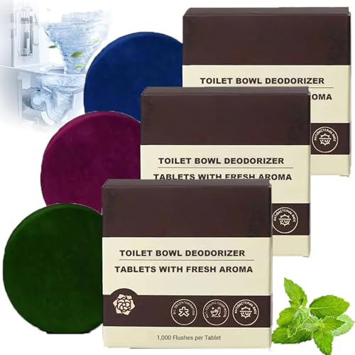 Pastillas Desodorantes Para Inodoros Con Aroma Fresco, Pastillas Limpiadoras Automáticas Para Inodoros, Limpiador De Inodoros De Larga Duración Con Aroma Fresco (Mezcla)